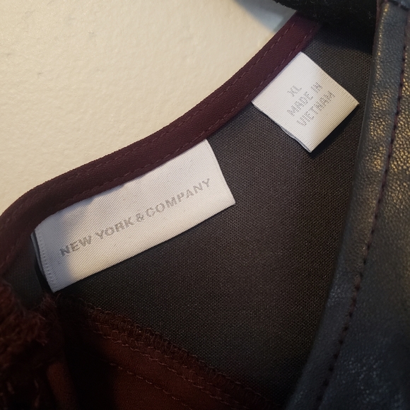 NY&C BLOUSE XL - Picture 2 of 5